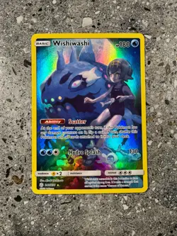 Pokemon TCG Cards Wishiwashi 240/236 Cosmic Eclipse Secret Rare NM-M - Image 1
