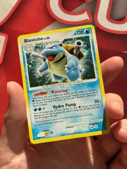 BLASTOISE 2/132 Secret Wonders HOLO BLEED rare Pokemon TCG card NM NEAR MINT - Image 2