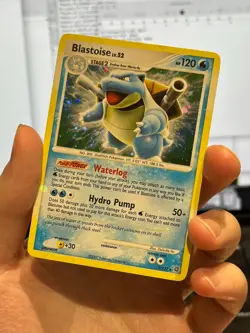 BLASTOISE 2/132 Secret Wonders HOLO BLEED rare Pokemon TCG card NM NEAR MINT - Image 4