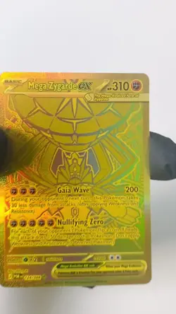 Pokemon Card Mega Zygarde EX 124/088 Perfect Order Hyper Rare Near Mint - Image 2