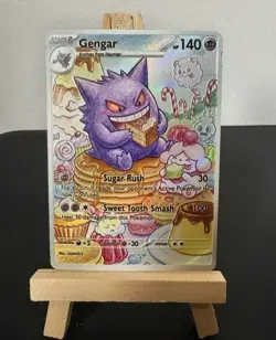 Gengar Pokemon Card TCG DISPLAY ART CARD - Image 1