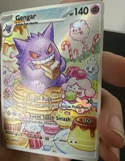 Gengar Pokemon Card TCG DISPLAY ART CARD - Image 2