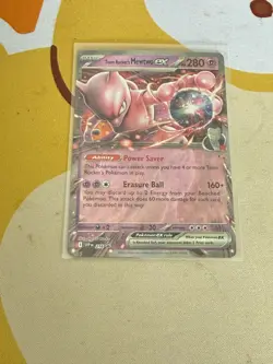 Team Rocket's Mewtwo ex 216 Sv: Scarlet & Violet Promo Cards Holo - Image 1