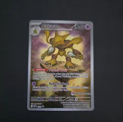 Alakazam 009 Pokemon Center Stamp Black Star Promo Mega Evolution - Image 1