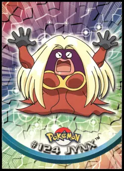 Pokemon 2000 Topps TV Animation Edition Series 3 #124 Jynx Blue Logo - Image 1