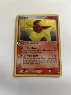 Flareon - 5/115 - Pokemon Ex Unseen Forces Reverse Holo - Image 1