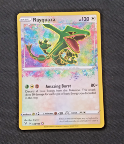 Rayquaza 138/185 Pokemon TCG SWSH Vivid Voltage NM - Image 1