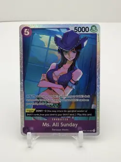 Ms. All Sunday OP04-064 - One Piece TCG - SR Near-Mint Super Rare Foil English - Image 1