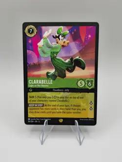 Lorcana Clarabelle - Light on Her Hooves 84/204 Shimmering Skies Regular NM - Image 1