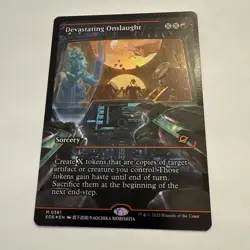 Devastating Onslaught FOIL 361 Showcase Edge Of Eternities EOE MTG Mythic Mint - Image 2