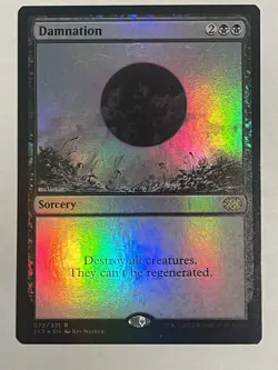 Damnation NM Foil Double Masters MTG - Image 1