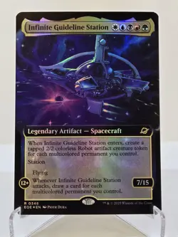 MTG Infinite Guideline Station (Extended Art) #348 (Foil) Edge of Eternities - Image 1