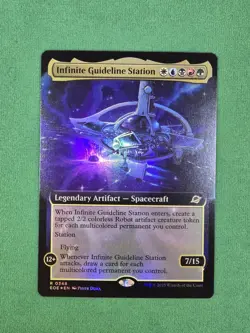 MTG Infinite Guideline Station (Extended Art) #348 (Foil) Edge of Eternities - Image 3
