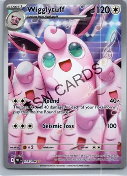 Wigglytuff 105/094 Holo ME02: Phantasmal Flames Pokemon Card - Image 1