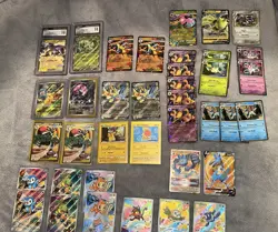 Pokemon TCG 38-Card Mixed Promo Lot. Ash’s Pikachu SM114, Pikachu #27, ext. - Image 1