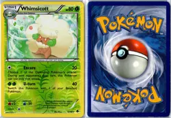 Pokemon Card - Whimsicott 12/98 Emerging Powers Rare Reverse Holo Heavily Played - Image 3