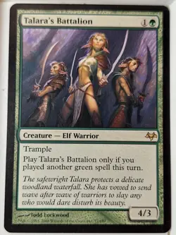 Talara's Battalion - Eventide - Magic the Gathering MTG Nice! - Image 1