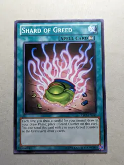 Shard Of Greed [Starter Deck: Yugi Reloaded] [YSYR-EN037] - Yu-Gi-Oh! Unlim - Image 1