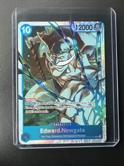 Edward.Newgate SR OP13-042 Carrying On His Will Foil One Piece Card Game - Image 1