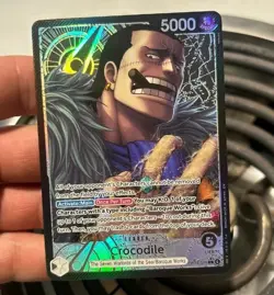 One Piece Crocodile (OP14-079) (Alternate Art) The Azure Sea's Seven OP14 - Image 1