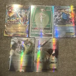 Pokemon TCG 5-Card Lot Regigigas EX 82/124 Foil EX Set 2006 English - Image 1