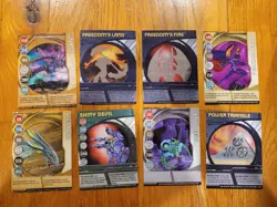 8 Bakugan Battle Brawler Card Bundle - Image 1