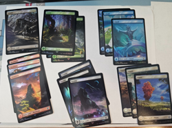 MTG - NONFOIL Full Art Land Set - Final Fantasy - Image 1