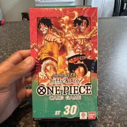 Bandai One Piece Card Game Starter Deck EX Luffy & Ace ST-30 English - Image 1
