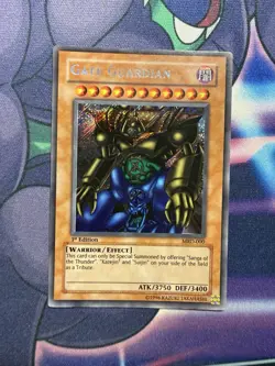 Gate Guardian 1st Edition MRD-000 Yugioh Card Secret Rare - Image 1