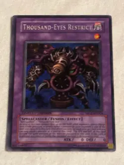 Yu-Gi-Oh! Thousand-Eyes Restrict MGI-EN004 Limited Edition Ultra Rare Card - Image 1