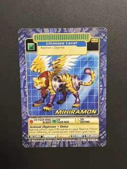 Digimon Digi Battle - Mihiramon BO-225 - Series 5 Bandai Card - Image 1