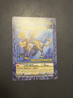 Digimon Digi Battle - Mihiramon BO-225 - Series 5 Bandai Card - Image 3