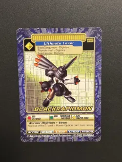 Digimon Digi Battle Blackrapidmon BO-283 - Series 6 Card 2002 - Image 1