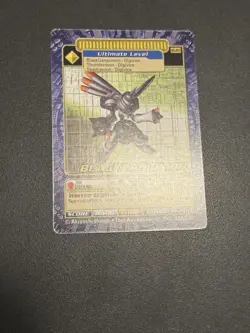 Digimon Digi Battle Blackrapidmon BO-283 - Series 6 Card 2002 - Image 5