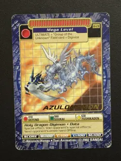 Digimon Digi Battle Azulongmon BO-236 - Series 5 Card 2002 - Image 1