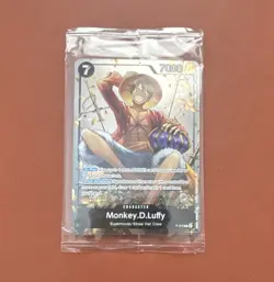 Bandai One Piece CCG Monkey D. Luffy P-075 Promo Alt Art Foil Character Card EN - Image 1