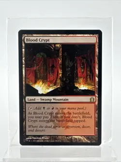 MTG Blood Crypt (Return to Ravnica) – Non-Foil – Near Mint – Multiple Available - Image 1
