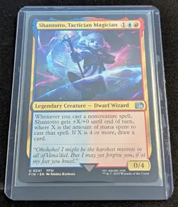 MTG - x2 Shantotto, Tactician Magician - Final Fantasy - Pack Fresh!! - Image 2
