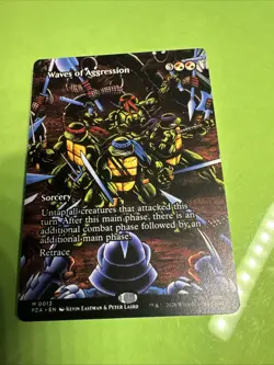 Waves Of Aggression - Mtg: TMNT- PZA - M 0013 - Image 1