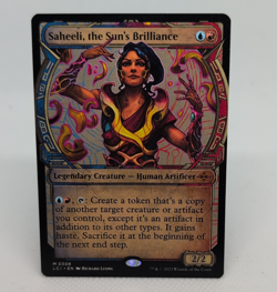 Wizards of the Coast Saheeli, the Sun's Brilliance 308 Mythic Foil Showcase LCI - Image 1