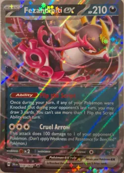 Fezandipity ex - 038/064 - Shrouded Fable - Pokemon TCG English - Image 1