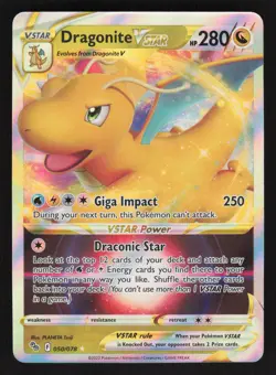 Dragonite VSTAR 050/078 Ultra Rare Pokemon Pokemon GO - Image 1