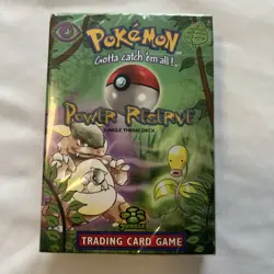 1999 Pokemon WOTC Power Reserve Jungle Theme Deck - Factory Sealed - Image 1