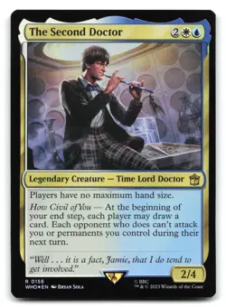 The Second Doctor (Foil) #156 Doctor Who - Image 1