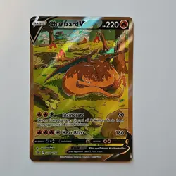 Pokemon Sword & Shield Charizard V SWSH260 Promo Full Art Holo 220 HP English - Image 1
