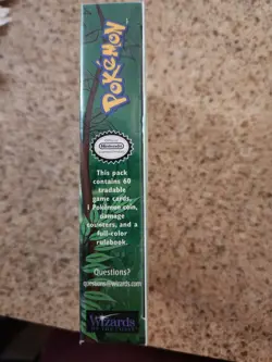 1999 Pokemon TCG Power Reserve Jungle Theme Deck Case Fresh, Factory Sealed - Image 4