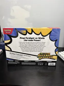 Pokemon Ascended Heroes Mega Feraligatr ex Box + Mega Emboar ex Box SEALED (2) - Image 5