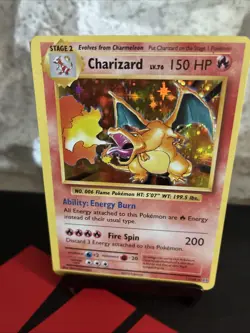 Pokemon TCG Charizard Holo XY Evolutions 2016 - Image 1