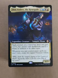 Custom Commander Deck ~ Theft ~ Don Andres, the Renegade ~ 100 Card EDH Deck - Image 1