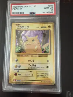 Pokemon PSA 10 Pikachu Holo Japanese Pokemon TCG Classic: 008/032 - Image 1